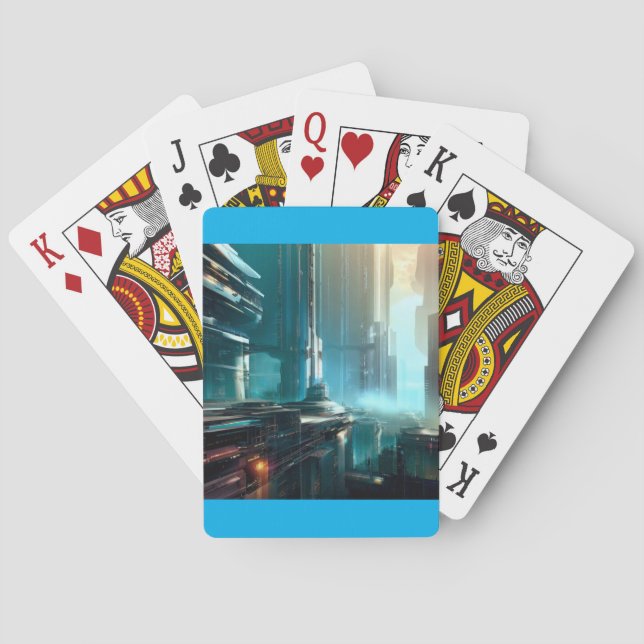 Jeu De Cartes FSF Futuristic City (3) (dos)