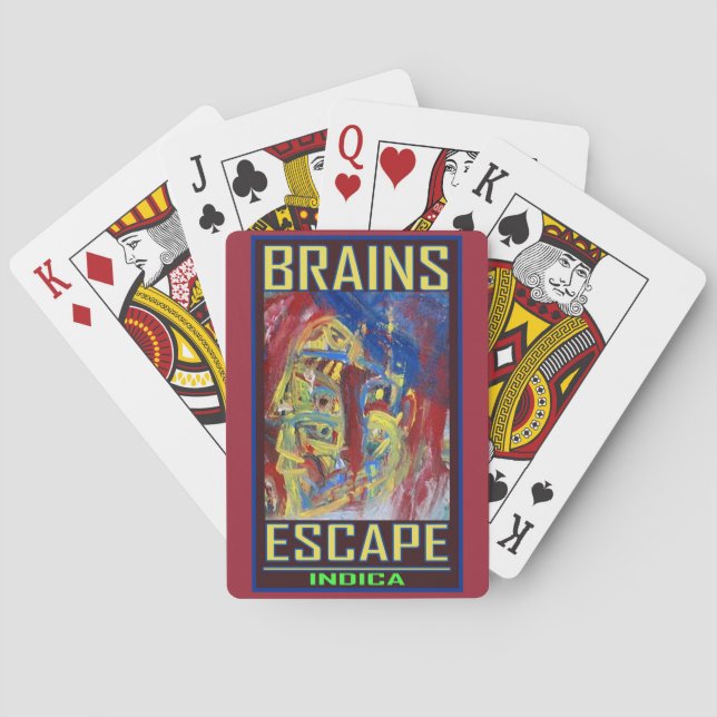 JEU DE CARTES FUITES DE CERVEAUX INDICA (dos)