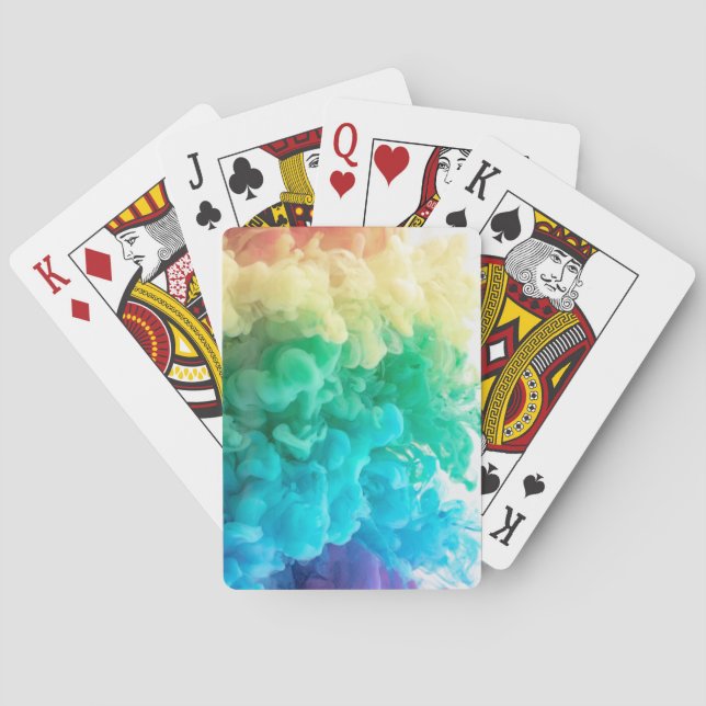 Jeu De Cartes fumée arc-en-ciel (dos)