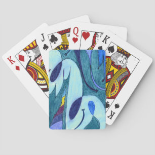 Jeu De Cartes Fumes bleues