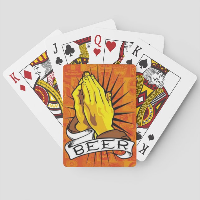 Jeu De Cartes Fun Bière Jouer Des Cartes! (dos)
