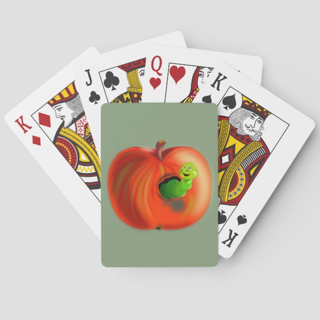 Jeu De Cartes Funny Apple Jouer aux cartes (dos)