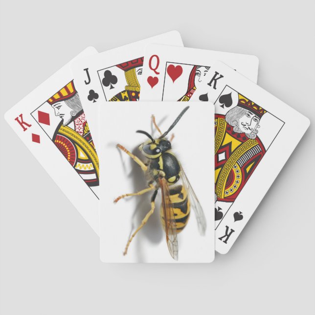 Jeu De Cartes Funny Bee Playing Card - Wasp (dos)