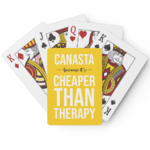 Funny Canasta Jouer aux cartes
