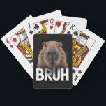 Jeu De Cartes Funny Capybara Bruh<br><div class="desc">Funny Capybara Bruh</div>
