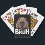 Jeu De Cartes Funny Capybara Bruh<br><div class="desc">Funny Capybara Bruh</div>