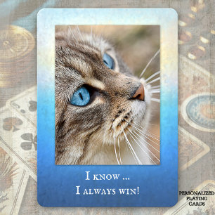 Jeu De Cartes Funny Cat Photo Jouer Cartes Deck