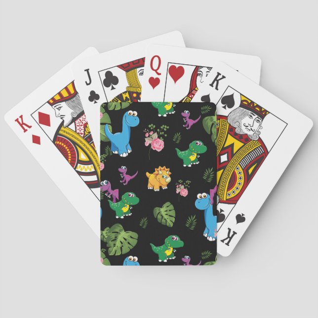 Jeu De Cartes Funny Dinosaur (dos)