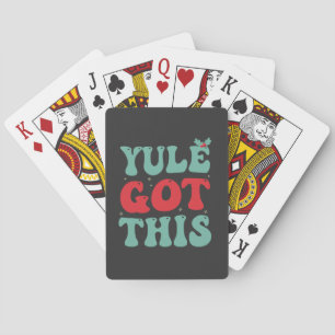 Jeu De Cartes Funny Festive de Noël Super Yule a eu ce Noël