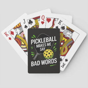 Jeu De Cartes Funny Pickleball me fait dire des gros mots