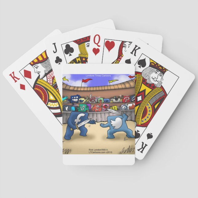 Jeu De Cartes Funny Social Media Wars (dos)