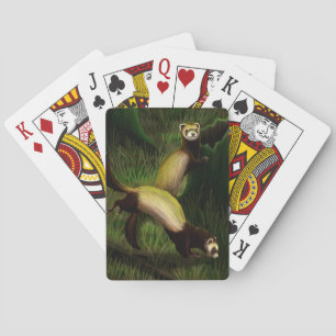 Jeu De Cartes Furets jouant aux cartes