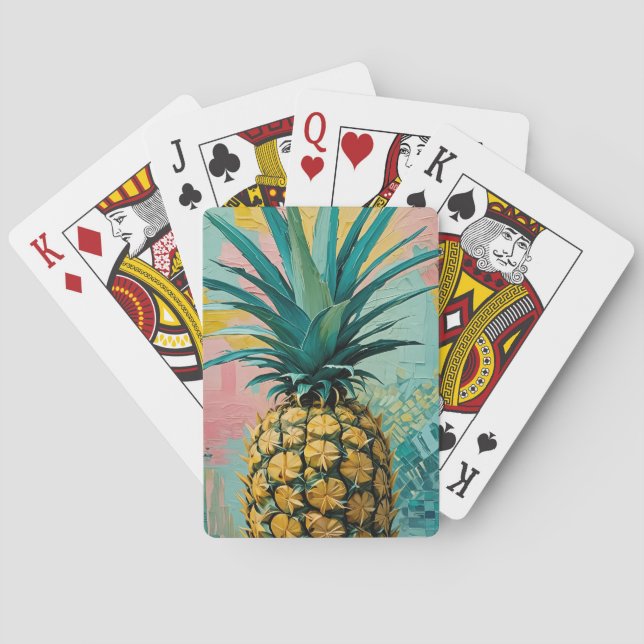 Jeu De Cartes Fusion d'ananas (dos)