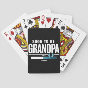 Jeu De Cartes Futur Grand-Père Homme 2025 Nouveau Grand-Père 