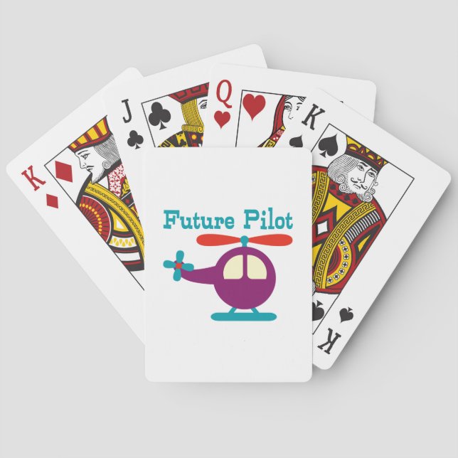 Jeu De Cartes Futur pilote (dos)