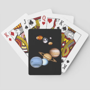 Jeu De Cartes Galaxie des planètes spatiales