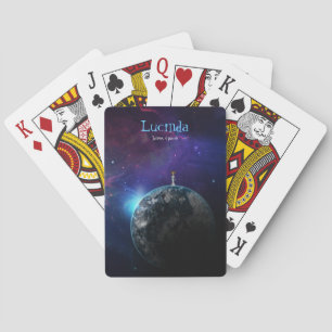 Jeu De Cartes Galaxie spatiale personnalisée étoiles et planètes