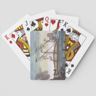 Jeu De Cartes Galerie royale (espagnole ou portugaise) râpée par