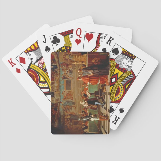 Jeu De Cartes Galileo Galilei (1564-1642) devant les membres de  (dos)
