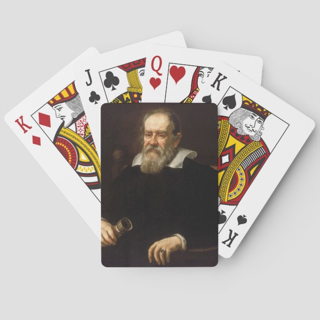 Jeu De Cartes Galileo Galilei : Père de la science et de l'astro (dos)