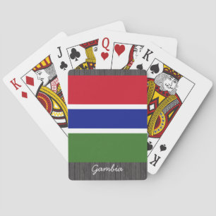 Jeu De Cartes Gambia Flag Playing Cards