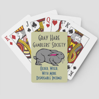 Jeu De Cartes Gambiers de lièvre gris