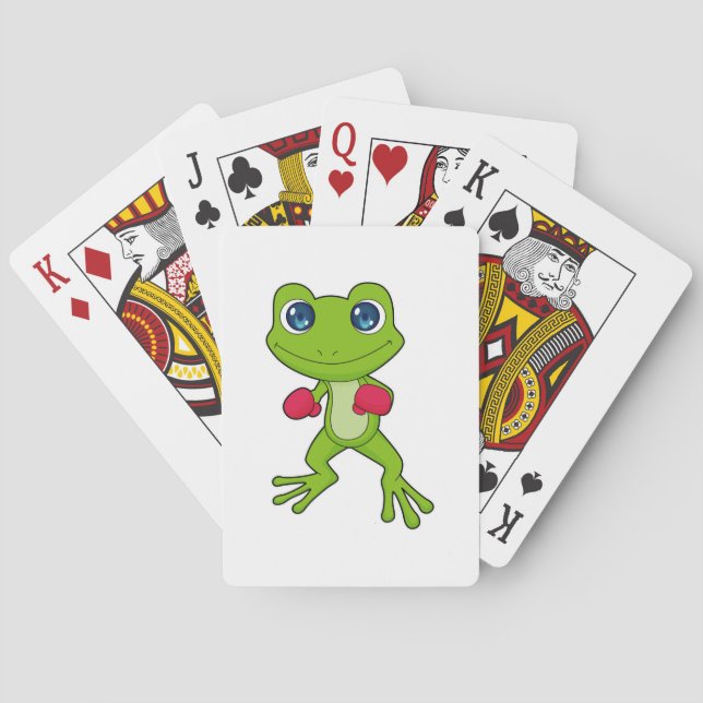 Jeu De Cartes Gants de boxe de grenouille (dos)