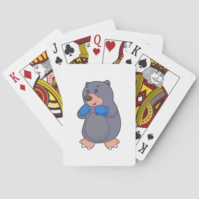 Jeu De Cartes Gants de boxe Mole (dos)