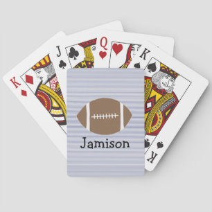 Jeu De Cartes Garçons Football Marine Stripe
