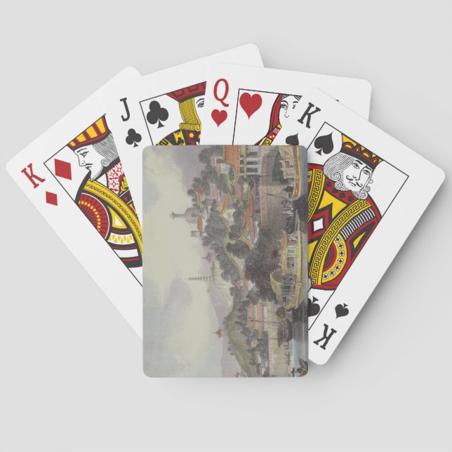 Jeu De Cartes Garden of the Imperial Palace, Peking, from 'China (dos)