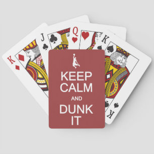 Jeu De Cartes Garder Calme & Dunk It jouer aux cartes