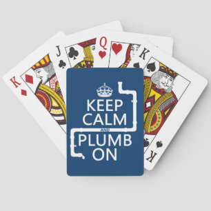 Jeu De Cartes Garder le calme et la plomberie allumés (plomberie