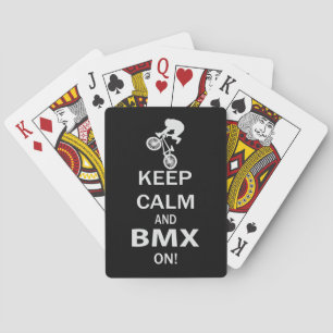 Jeu De Cartes Gardez votre calme et BMX activé