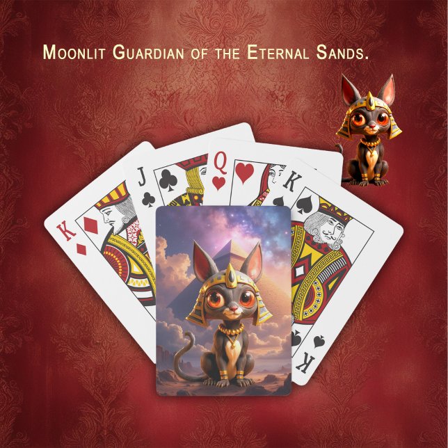 Jeu De Cartes Gardien éclairé par la lune des Sables Éternels. (Créateur téléchargé)