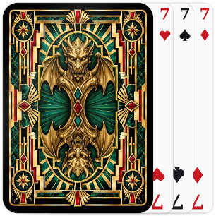 Jeu De Cartes Gargouille, Art Déco Mythique