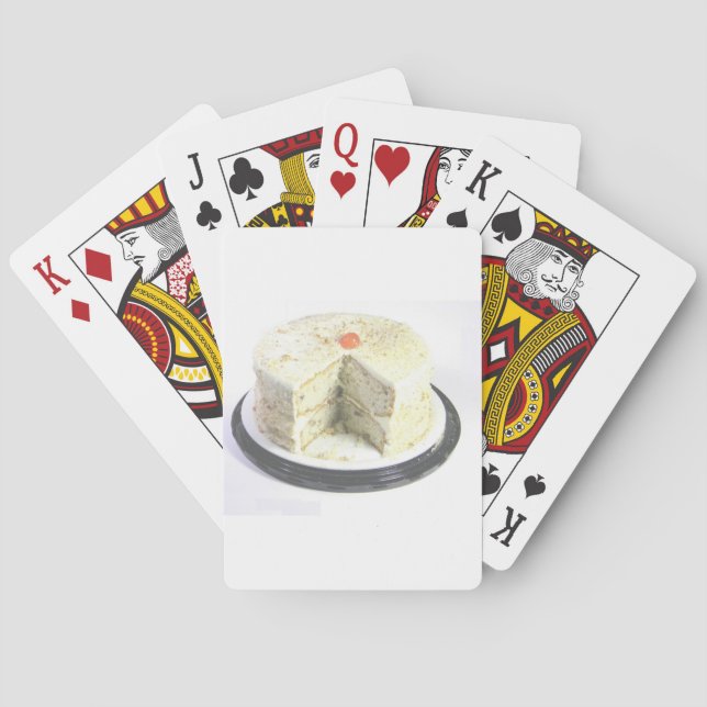 Jeu De Cartes Gâteau blanc (dos)