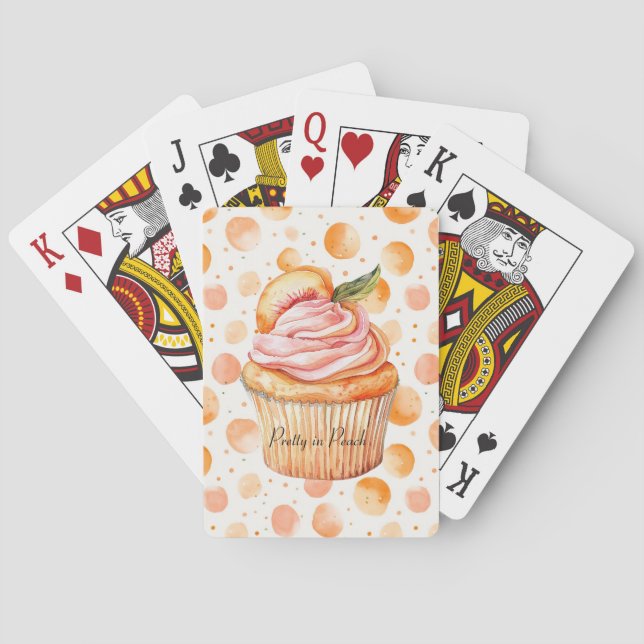 Jeu De Cartes Gâteau cupcake pêche Points capricieux   (dos)