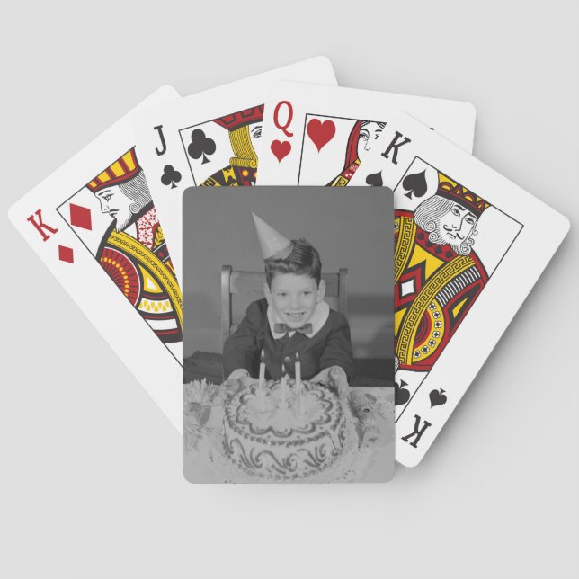 Jeu De Cartes Gâteau d'anniversaire (dos)