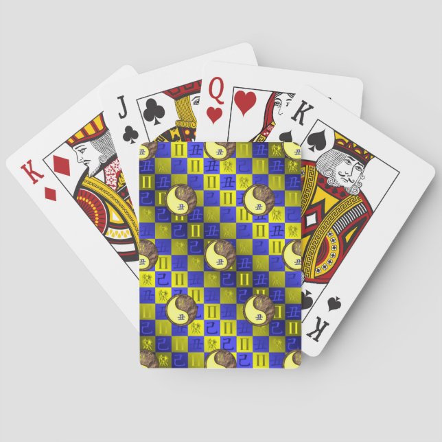 Jeu De Cartes Gémeaux & Bœuf de Terre (dos)