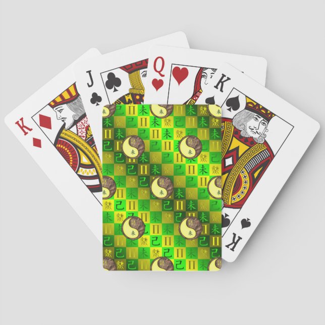 Jeu De Cartes Gémeaux & Chèvre de Terre (dos)