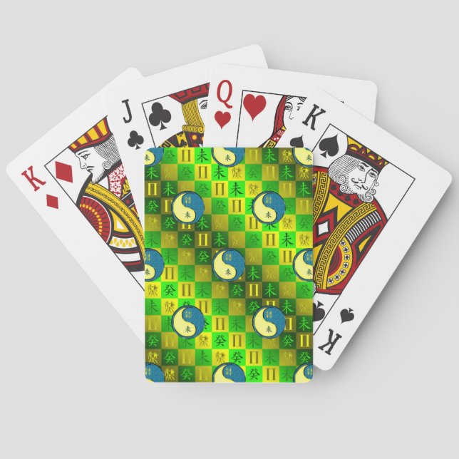 Jeu De Cartes Gémeaux & Chèvre d'eau (dos)