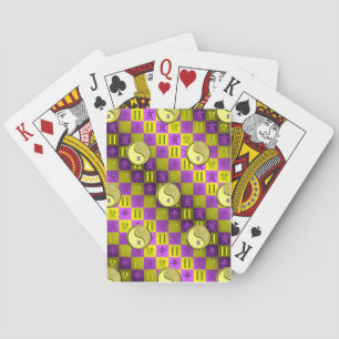 Jeu De Cartes Gémeaux & Métal Boar