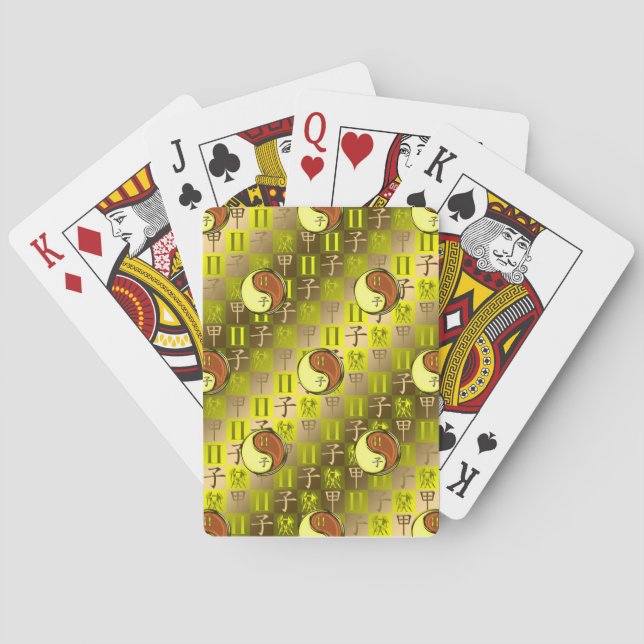 Jeu De Cartes Gémeaux & Rat de Bois (dos)
