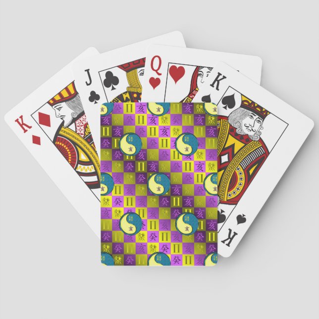 Jeu De Cartes Gémeaux & Sanglier d'eau (dos)