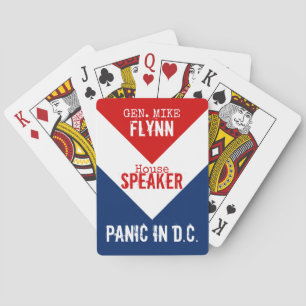 Jeu De Cartes Gén Mike Flynn Président de la Chambre Panique à D