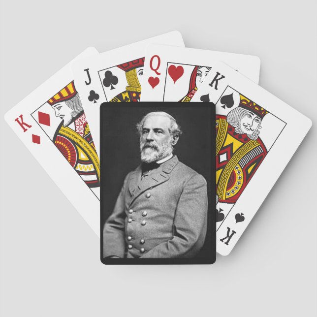 JEU DE CARTES GÉN. ROBERT E. LEE (dos)