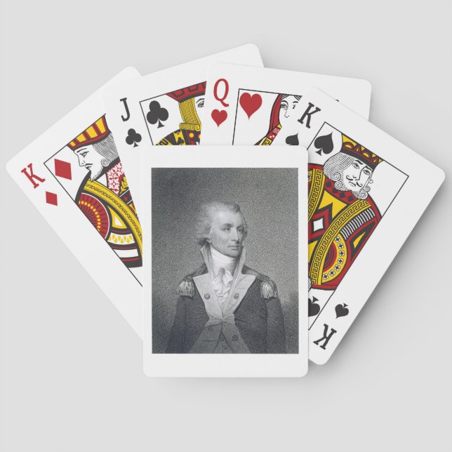 Jeu De Cartes Général de division Thomas Sumter (1734-1832) grav (dos)