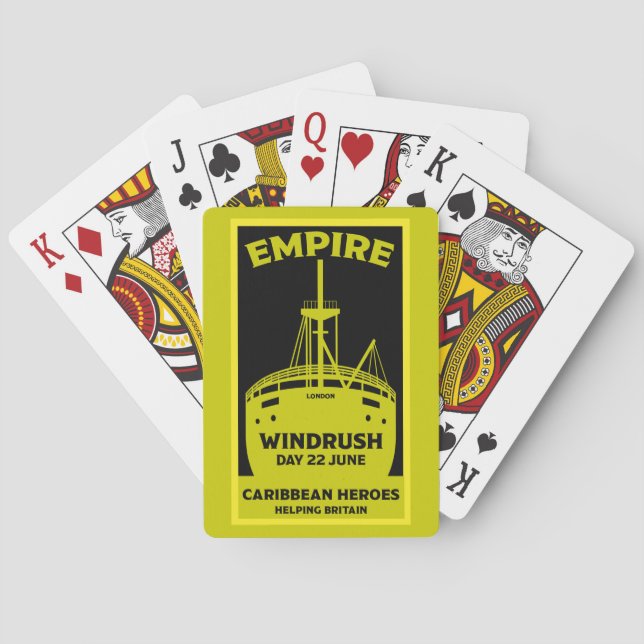 Jeu De Cartes Génération Windrush (dos)