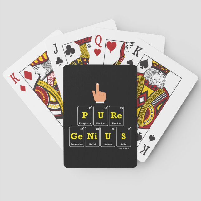 Jeu De Cartes Génie (dos)