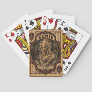 Jeu De Cartes Génie, monstres de cirque vintage